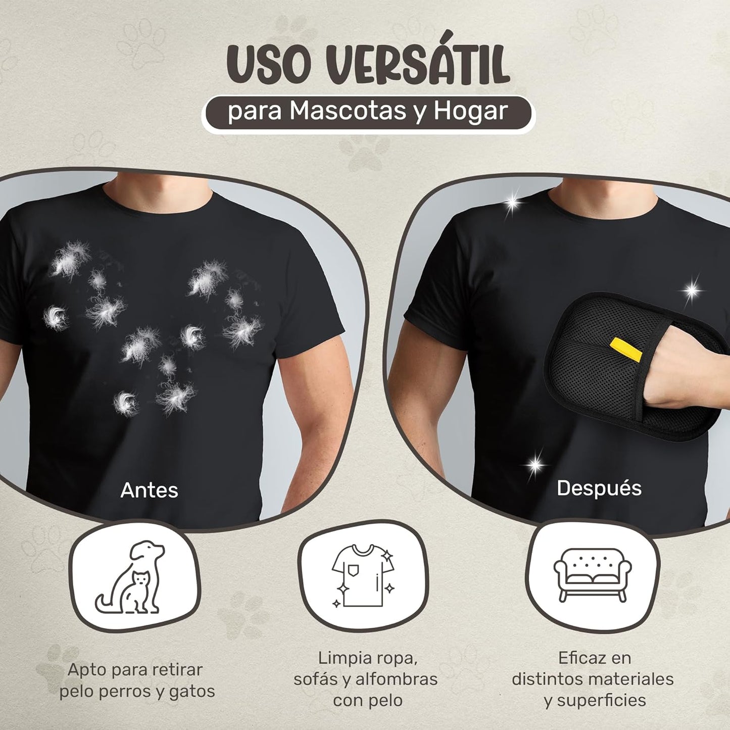 Guante Mágico Aireva® - Quita Pelos Pro