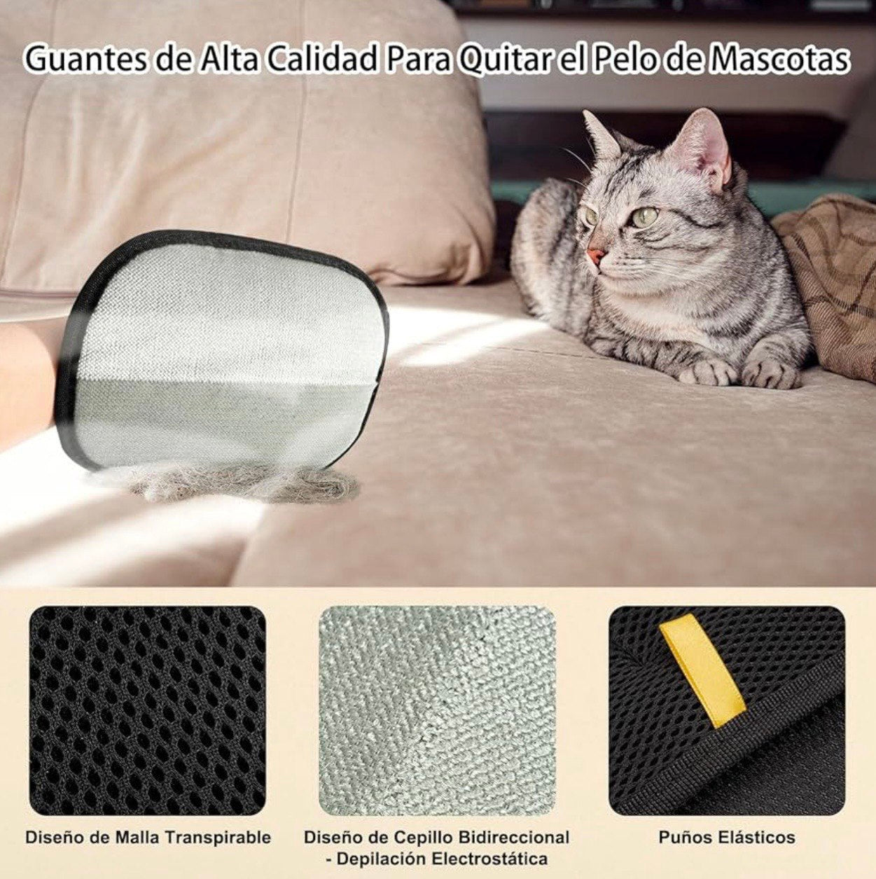 Guante Mágico Aireva® - Quita Pelos Pro